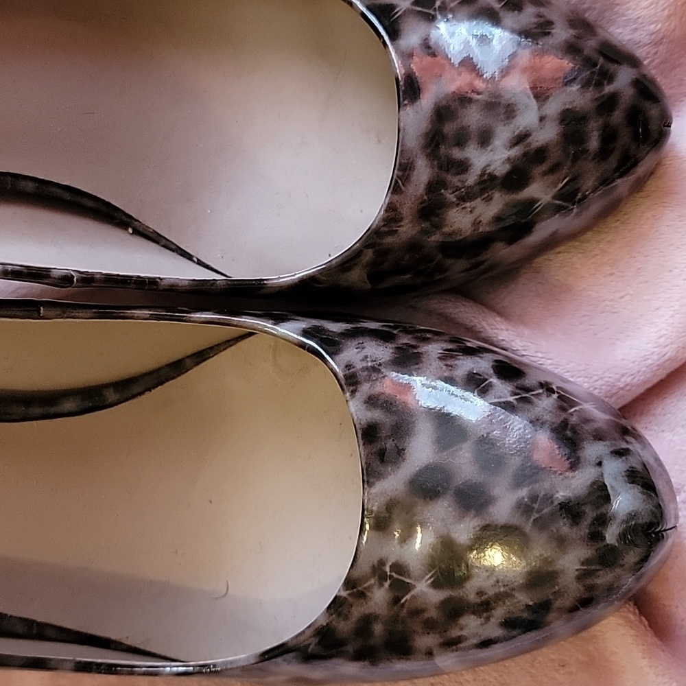 SOLD. Franco Sarto leopard heels - Picture 5 of 5